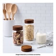 thumbnail image 4 of Frasco Hometrends de Vidrio con Tapa de Bambú para Almacenamiento de Alimentos de 500 ml., 4 of 4