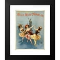 thumbnail image 2 of H.C. Miner Litho. Co. 19x24 Black Modern Framed Museum Art Print Titled - Miss New York Jr. Spectacular Burlesque. (1897), 2 of 5
