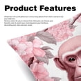 thumbnail image 2 of Gorilla Covers Set of 2 with Velvet Fabric and Unique Patterns for 16x16, 18x18, 20x20 Inch Throw Pillow Inserts, Throw Pillows, Throw Pillow - for Any Occasion, 2 of 6
