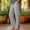 Gray, variant on Women's Fashion Casual Pants, Elastic Waist, Unique Side Lace-Up Detail, Everyday Trousers with Pockets Black S