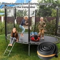 thumbnail image 2 of 6Pcs 35.4In Trampoline Pole Foam Sleeves Protective Trampoline Spring Cover Padding Children'S Trampoline Accessories,C,6 * Trampoline Pole sleeves,Orange, 2 of 6