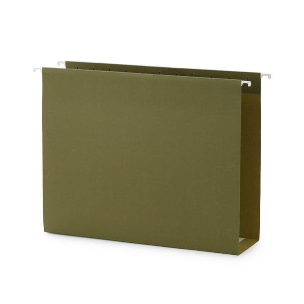 Blue Summit Supplies Extra Capacity Hanging File Folders, 25 Reinforced