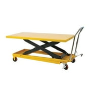 Wesco Industrial 273230 2200 lbs Long Deck Scissors Table