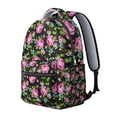 thumbnail image 2 of "Wildflower Print School Backpack - Sunflower Design for Women & Teens, Durable, Spacious, Water-Resistant, Ideal for College & Travel", 2 of 6