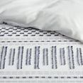 thumbnail image 4 of INK+IVY King/Cal King Rhea 3-Piece Cotton Jacquard Comforter Mini Set, Off-White/Navy, 4 of 11