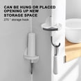 thumbnail image 7 of 2026 Newly Upgraded 2-in-1 No-Drill Hook For Kitchen And Bathroom,270° Rotatable Wall Hooks With Storage Rack, Self Adhesive Bathroom Shower With Hook, 7 of 7