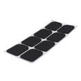 thumbnail image 4 of Paquete de 8 Almohadillas para Boquilla de , Almohadilla de de para Cabeza de Flauta para Actuaciones Musicales Principiantes Negro Gloria Almohadilla dental para boquilla para clarinete, 4 of 9