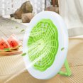 thumbnail image 1 of Luz de ventilador de techo de 30 W Lámpara de ventilador de camping de viento de 3 velocidades 3 modos 2000 mAh (verde) Wdftyju Para estrenar, 1 of 4