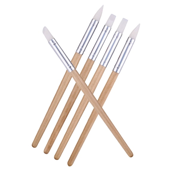 Supvox 5-Piece Clay Sculpting Tool Set with Materials and Easy-to-Clean Design for Pottery and Crafting