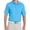 Cendre Blue, variant on Callaway Men's All-Over Mini Chevron Printed Golf Polo, Large Neptune Green -