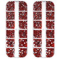 thumbnail image 1 of Rhinestone del arte del clavo, gemas del clavo en forma redonda gemas planas, para los zapatos del arte del arte del diseño del clavo, 1 of 5