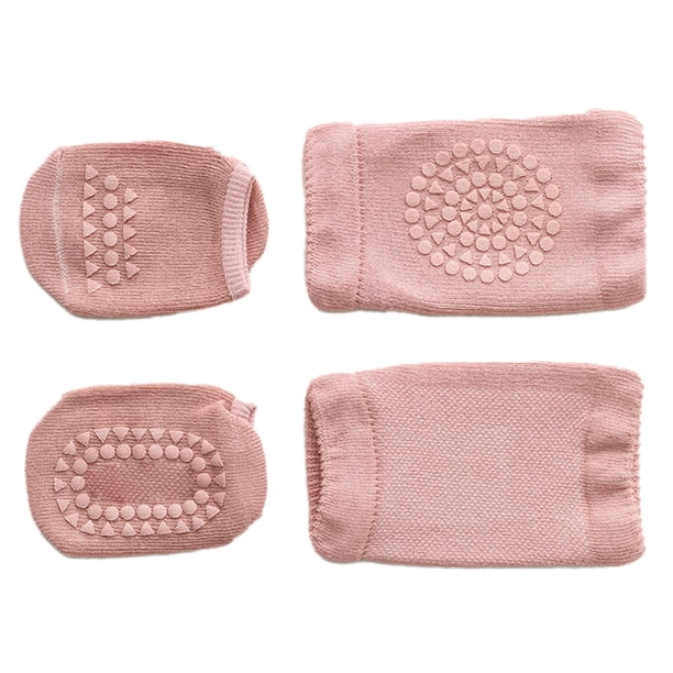 Calcetín con rodillera para niños pequeños rodillera antideslizante para bebé y calcetines protección segura contra caídas de silicona de algodón para gatear ANGGREK Otros