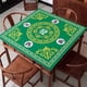 thumbnail image 5 of LADIGASU Tapete Mahjong Reducción Tapete Mahjongg Accesorios Mantel Juego Póker Dominó Tapete para Juegos de Cartas y Azulejos 80X80Cm Ofertas y Liquidaciones 1X Camino de Mesa, 5 of 5
