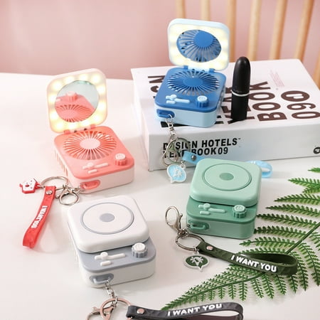 

Meitianfacai Deals Fathers Day Gifts Fan Summer New Cute 3 Gears Wind Speed Usb Charging Portable Foldable Mini Fan