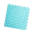 thumbnail image 1 of Almohadilla para pies de conejo, tapete de con orificio, fácil de instalar, lavable, duradero, tapete para jaula de animales pequeños, tapete azul, 1 of 8