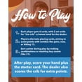 thumbnail image 3 of Set de juego de mesa Cribbage WE Games Wooden con almacenamiento para 3 jugadores, 3 of 9