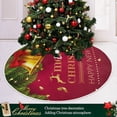 thumbnail image 6 of FMSHPON Chrirstmas Fir Tree Xmas Christmas Tree Skirt Stand Mat for Holiday Party Decoration Indoor Outdoor 36 inches, 6 of 6