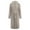 Gray, variant on Pejock Bathrobe for Women, Women Fashion Robe Bathrobe Lengthening Keep Warm Lapel Same Style For Men And Women Long Sleeve