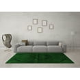 thumbnail image 3 of Ahgly Company Indoor Rectangle Oriental Green Modern Area Rugs, 8' x 10', 3 of 4