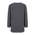 thumbnail image 5 of MVRLSH Womens Tops Blouse Casual Halloween Dark Terrifying Fashion Printed Comfortable Tees Loose Fit Blouses Grey - XXL, 5 of 5