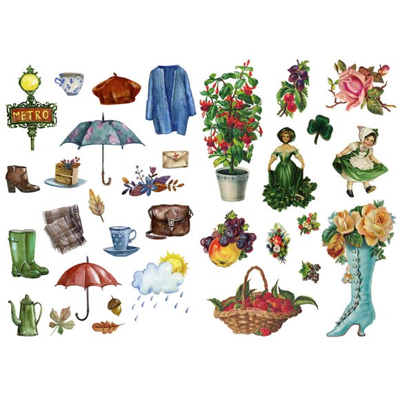 Seasonstorm Journal Esthétique Vintage Jardin Planificateur Heureux Papeterie Autocollants de Scrapbooking Fournitures d'Art de Voyage