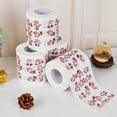 thumbnail image 6 of Christmas Chimney Novelty Toilet Paper Roll, Two-Layer Holiday Bathroom Tissue, Colorful Personalized Seasonal Paper Décor, 6 of 6
