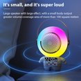 thumbnail image 3 of Graflsoa Haut-Parleur de Karaoké Bluetooth Portable avec Microphones Sans Fil Doubles, Batterie Rechargeable Intégrée, Éclairage d'Ambiance RGB, et Effets Sonores Professionnels pour Divertissement à Domicile, 3 of 7