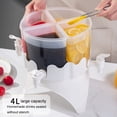 thumbnail image 2 of Matsuzay Dispensador de bebidas giratorio para cocina. Hervidor de agua fría de PP. Almacenamiento y organización del hogar, 2 of 6