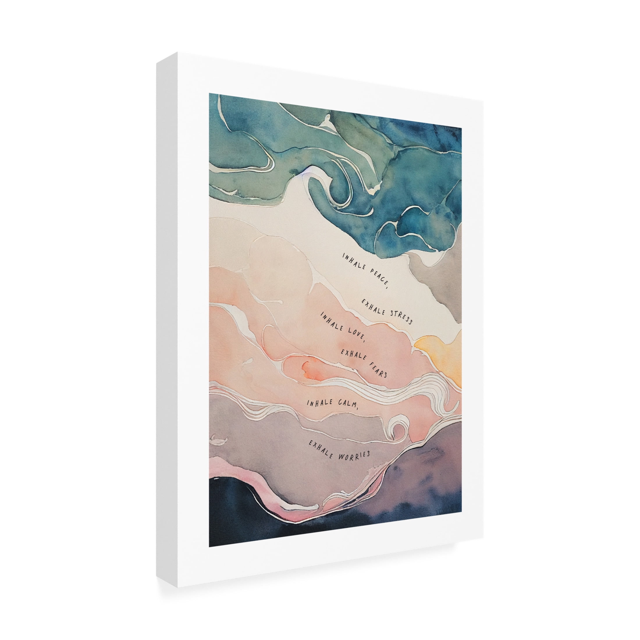 Trademark Fine Art Beth Cai Inhalesequence Canvas Wall Art