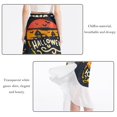 thumbnail image 2 of Halloween Stunning Chiffon Beach Dress with Polyester Straps - Summer Dress for Beach Skirt Look, 2 of 6