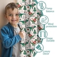 thumbnail image 3 of Blackout Kids Curtains,Beige Christmas Dinosaur Pattern Childrens Insulated Curtains Set Of 2,Bedroom Essentials,Toddler Room Decor 52"x84", 3 of 5