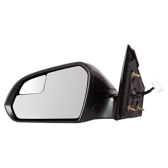for 2010 to 2015 Hyundai Sonata Right Passenger RH Mirror Power/Heated, WO/ SIGNAL, W/ BLIND SPOT LENS, SMOOTH