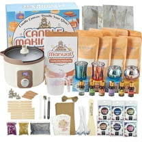 DIY Complete Candle Making Kit with Smart Wax Melter, Candle Making Supplies and Packaging Supplies Full-Set Kit for Making Candles for Art & Craft