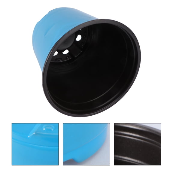 ibasenice Round Plastic Flower Pot Planter, Thick Material, Perfect for Indoor and Outdoor Garden Home Decoration