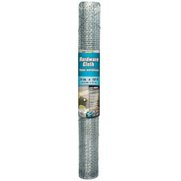 Midwest Air 308235B 24 in. x 10 ft. Hardware Cloth, 0.25 in. Mesh