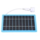 thumbnail image 2 of Panel de Carga Solar, Panel Solar de 5W Ecológica Eficiente Con Luz Blanca Para Senderismo, 2 of 7