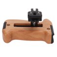 thumbnail image 1 of Empuñadura de Madera ANGGREK para Cámara Ergonómica Con orificio para tornillo de 1/4 de Pulgada, 1 of 7