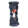 thumbnail image 2 of Octagonal Gothic Celtic Knotwork Invertible Dragon Heads Sand Timer Figurine, 2 of 7