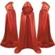 thumbnail image 4 of Capa de vampiro para adultos y niños, capa con capucha negra y roja, disfraces de fiesta de Carnaval de Halloween, ropa para hombres y mujeres, 4 of 4
