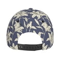 thumbnail image 3 of Lsque Lilies Flowers Baseball Cap Trucker Low Profile Hat Golf Dad Hat Adjustable Original Classic Unconstructed Plain Cap Men Women, 3 of 9