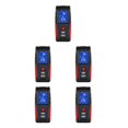 thumbnail image 3 of Ruiboury EMF Detector Clear EMF Digital Display For Testing Levels Radiation For Magnetic Radiation Detector Black and red-WT3121 5Set, 3 of 6