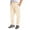 Beige, variant on Mens Hop Pants Casual Solid Color Track Lace up Workout Pants with Pocket Pants for Men Navy S