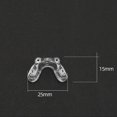 thumbnail image 4 of Almohadillas para la nariz del puente del sillín de los anteojos, almohadillas para la nariz de la correa del puente de los anteojos, reemplazo de las almohadillas para la nariz antideslizantes d, 4 of 4