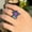 Black Gold Plated Multicolor, variant on Luxury Fashion Yellow Gold Plated White CZ Lucky Star Finger Engagement Ring