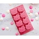 thumbnail image 4 of Bandeja para cubitos de hielo Sanrio Hello Kitty Hearts de silicona, 8 cubos, 4 of 9