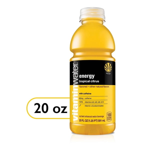 2X - vitaminwater energy tropical citrus - 20 fl oz Bottle