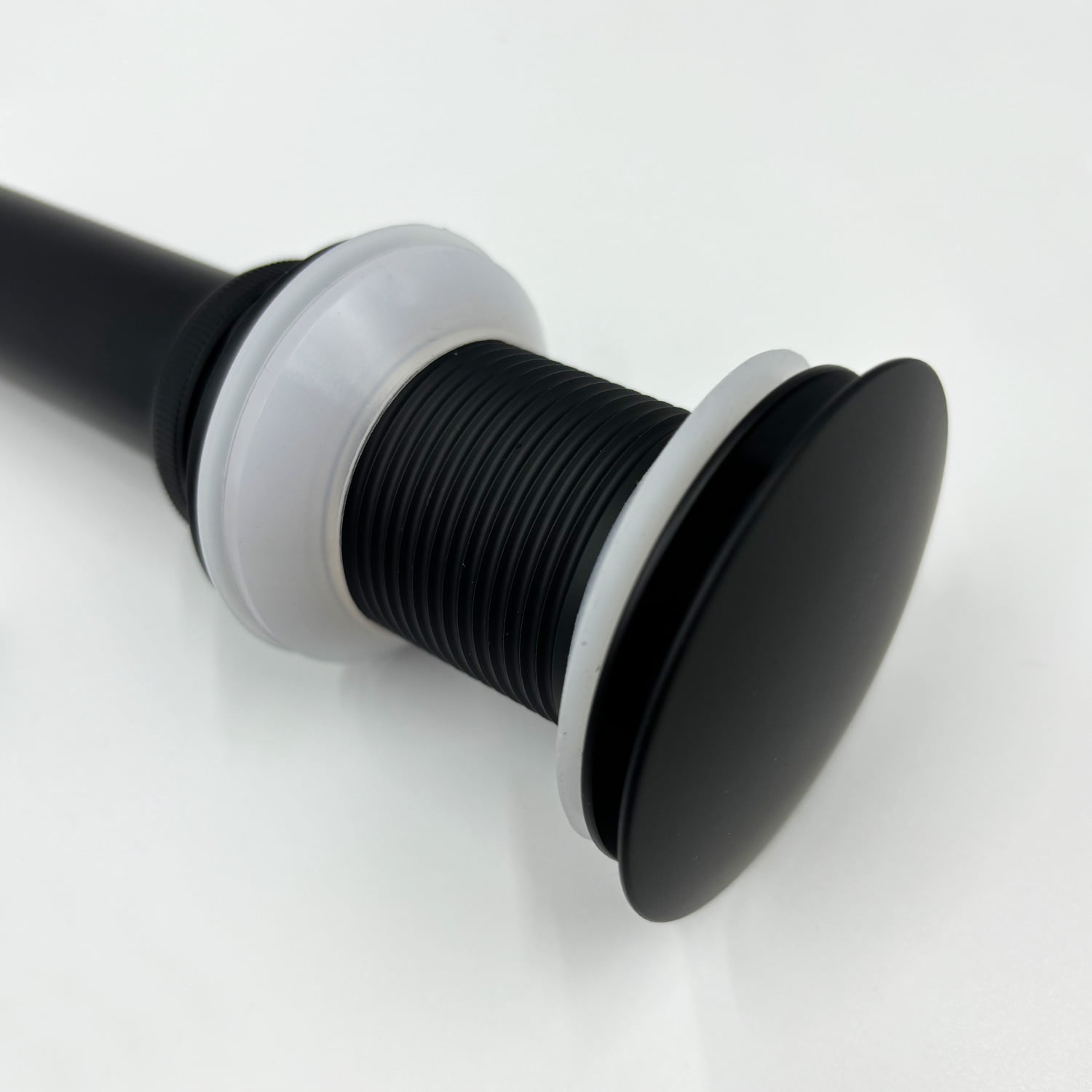 Bathroom Sink Drain without Overflow, Vessel Sink Lavatory Vanity Pop Up Drain Stopper, 304 Stainless Steel
