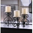 thumbnail image 2 of Portavelas Trio Accent Plus Elegant Scrollwork, 2 of 4