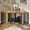 Rustic-1, variant on Large Furniture Dog Crate, Dog Kennel Indoor, Wood Dog Cage Table with Drawers Storage