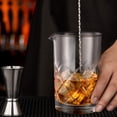 thumbnail image 2 of Cocktail Mixing Glass 24 Oz Thick Bottom Seamless Crystal Beaker Spout Bartender Tool, 2 of 7